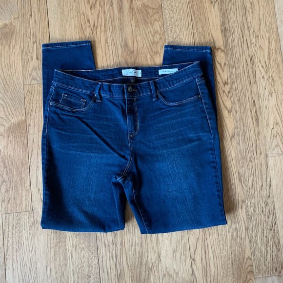 Jessica Simpson Jeans Jessica Simpson Kiss Me Super Skinny Dark